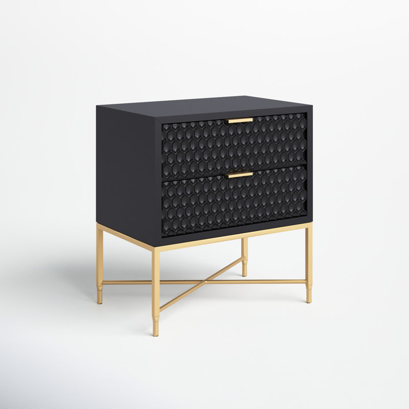Capra 2 Drawer Nightstand & Reviews AllModern